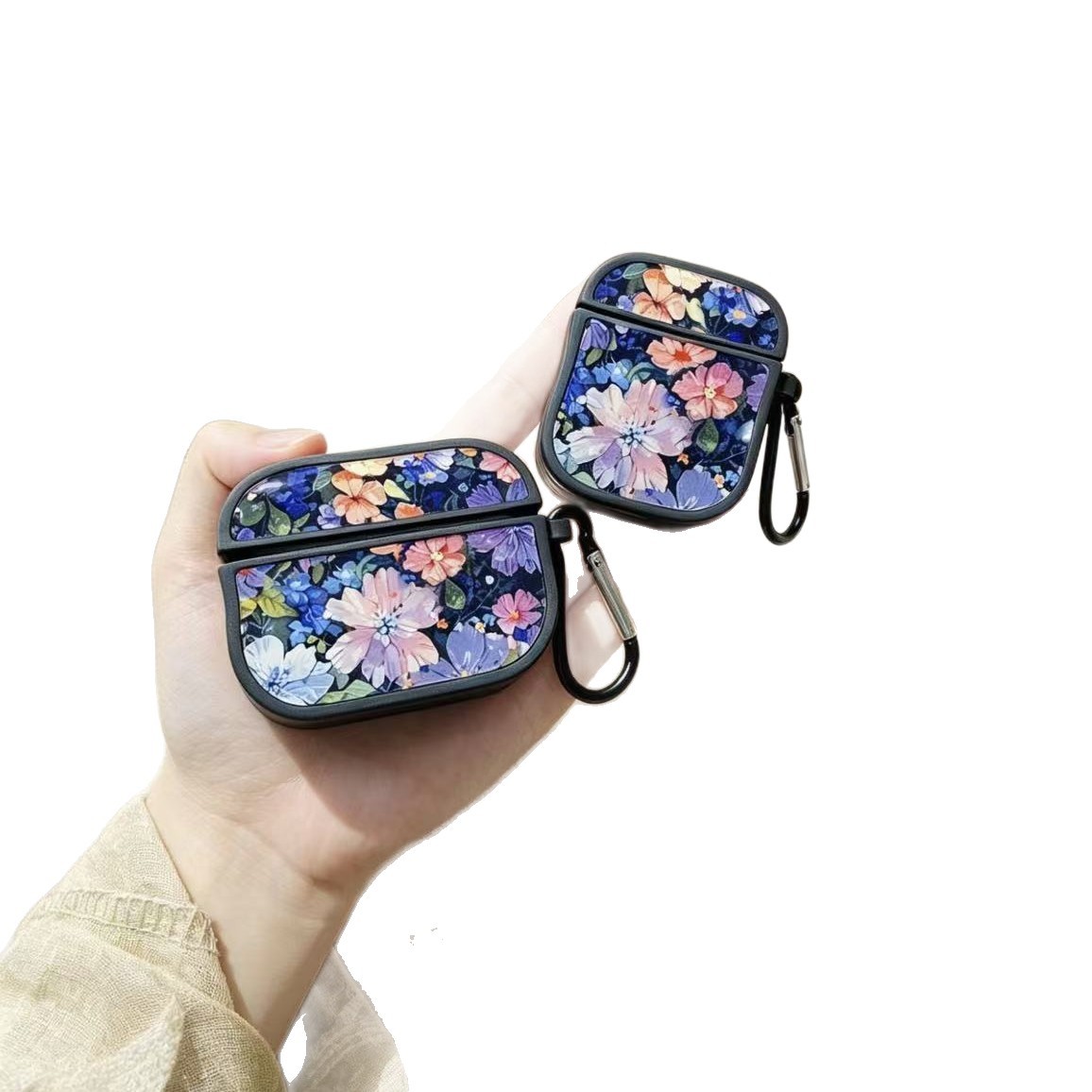 Flores camufladas, estando de auriculares para Apple Airpods pro3 estando de auriculares, espejo de vidrio image 5