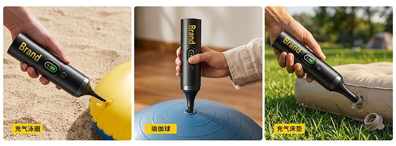 Car-mounted brushless cordless vacuum cleaner, handheld mini blower and vacuum in one, digital display, super strong suction, suitable for home and outdoor use