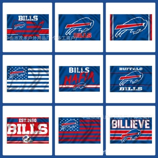 NFL�㘷�����ϙ������������� 3*5FT ܛ�|����BILLS��Ԯ�춨��
