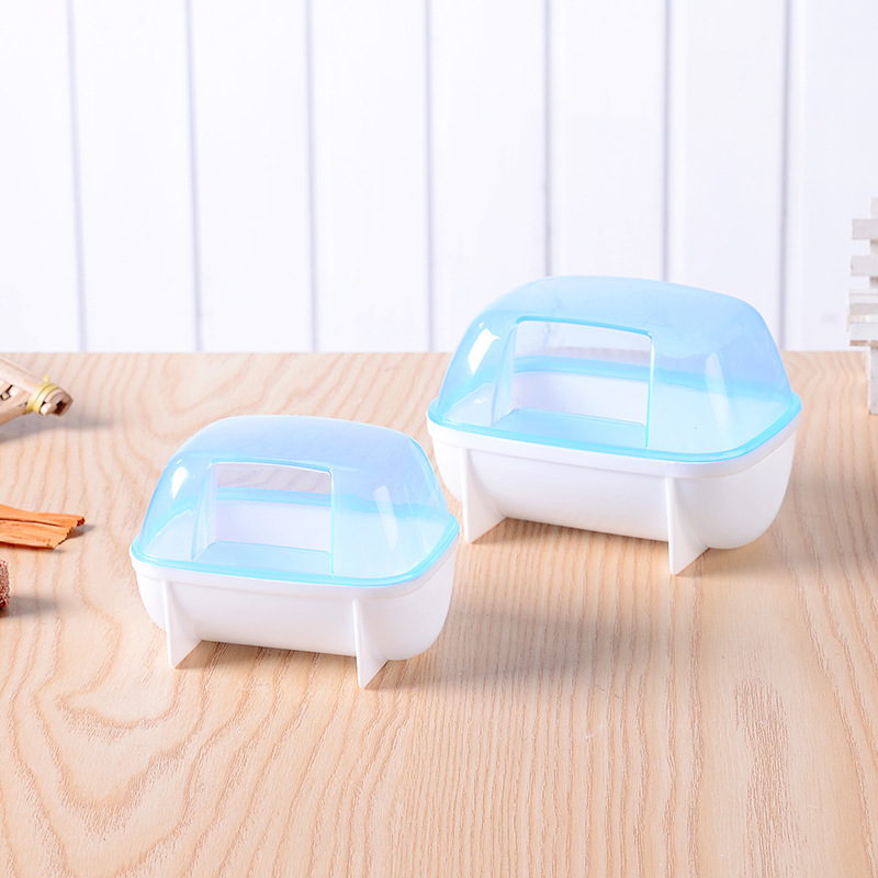 Bol mayorista hámster baño grande hámster estándar sala de baño de arena hámster suministros casa