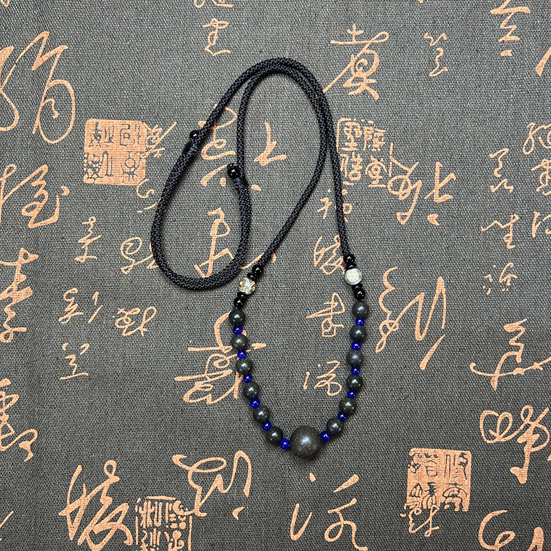 纯天然原创DIY合香珠项链组合款中药药香珠项链男女古法工艺批发|undefined