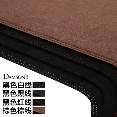 Günəş əleyhinə siperlik – Leather Dust-Proof Instrument Panel - suede-anti-light-mat-default-black-with-black-thread-photograph-the-car-model-and-mat-color-in-the-message