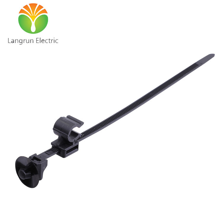 带管夹的分体式固定扎带  汽车扎带 156-03107/T50SOSKSFT5.4EOC2