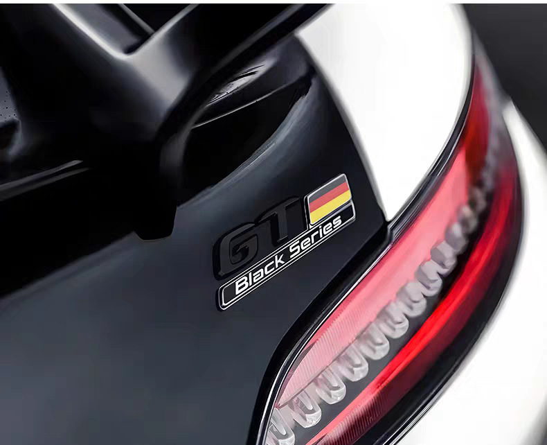 Suitable for Mercedes-Benz GT50 GT53 G63S fender side emblem, AMG tail emblem, car logo, letter sticker, word mark, logo
