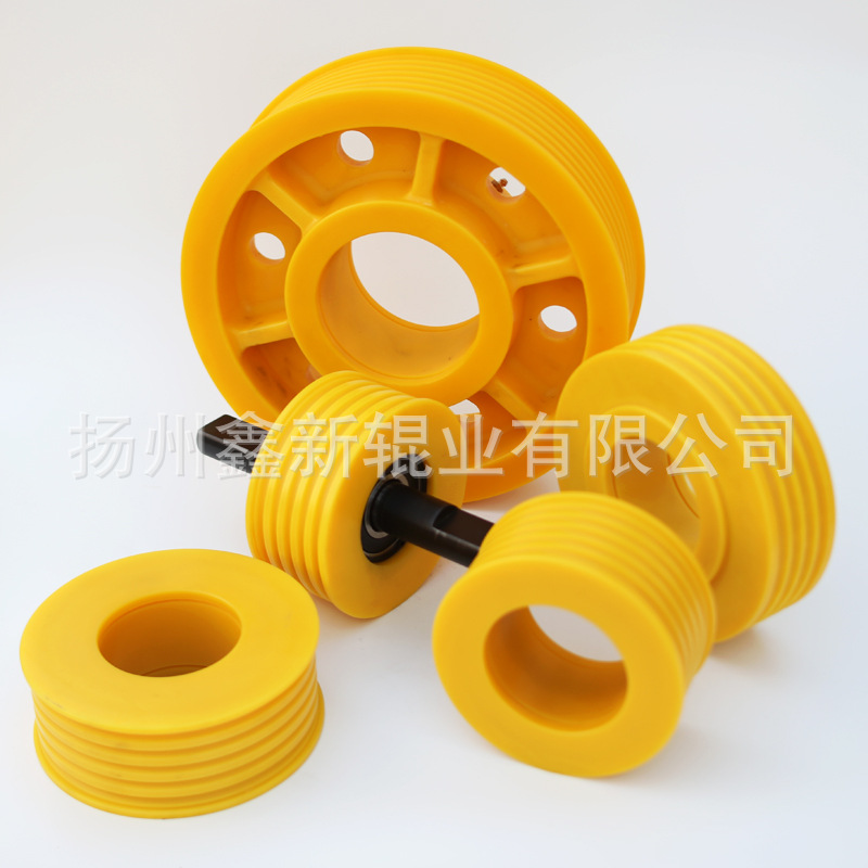 电梯导向轮/轿顶轮/轿底轮/对重轮/反绳轮/尼龙轮/铸铁轮/康力