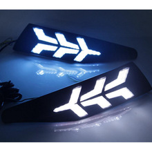 专用于18-19款别克威朗日行灯 威朗专用日间行车灯 前杠灯