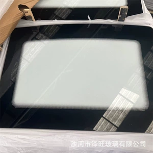 [厂家生产钢化玻璃 黑色烤漆 丝印玻璃 家居桌面钢化玻璃]