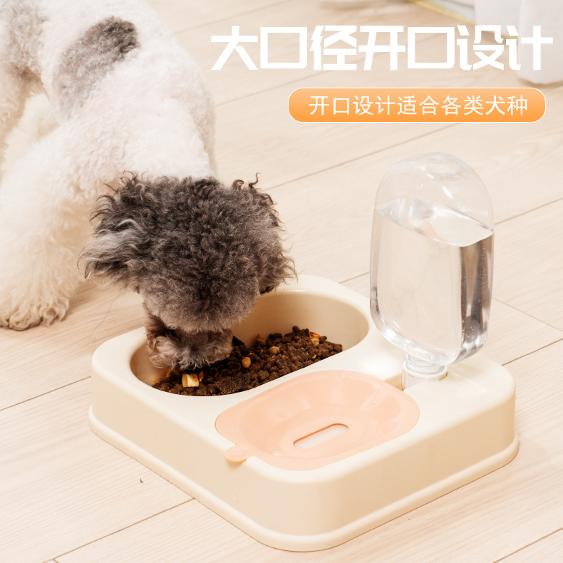 Nuevo original transfronterizo de helado de agua potable para mascotas tazón de fuente de alimentación engrosada alimentador de perro tazón de fuente de alimentación de perro grande