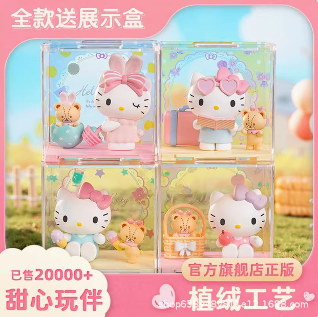正版三丽鸥盲盒HelloKitty甜心玩伴系列凯蒂猫潮玩礼品模具厂家|undefined
