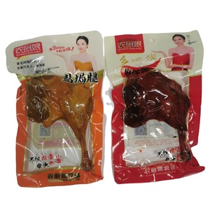 Huaxin Yipin farmer's cook, salt baked legs, spicy legs, duck meat snacks, sauce and stewed meat products, duck legs, ready-to-eat packaged meat