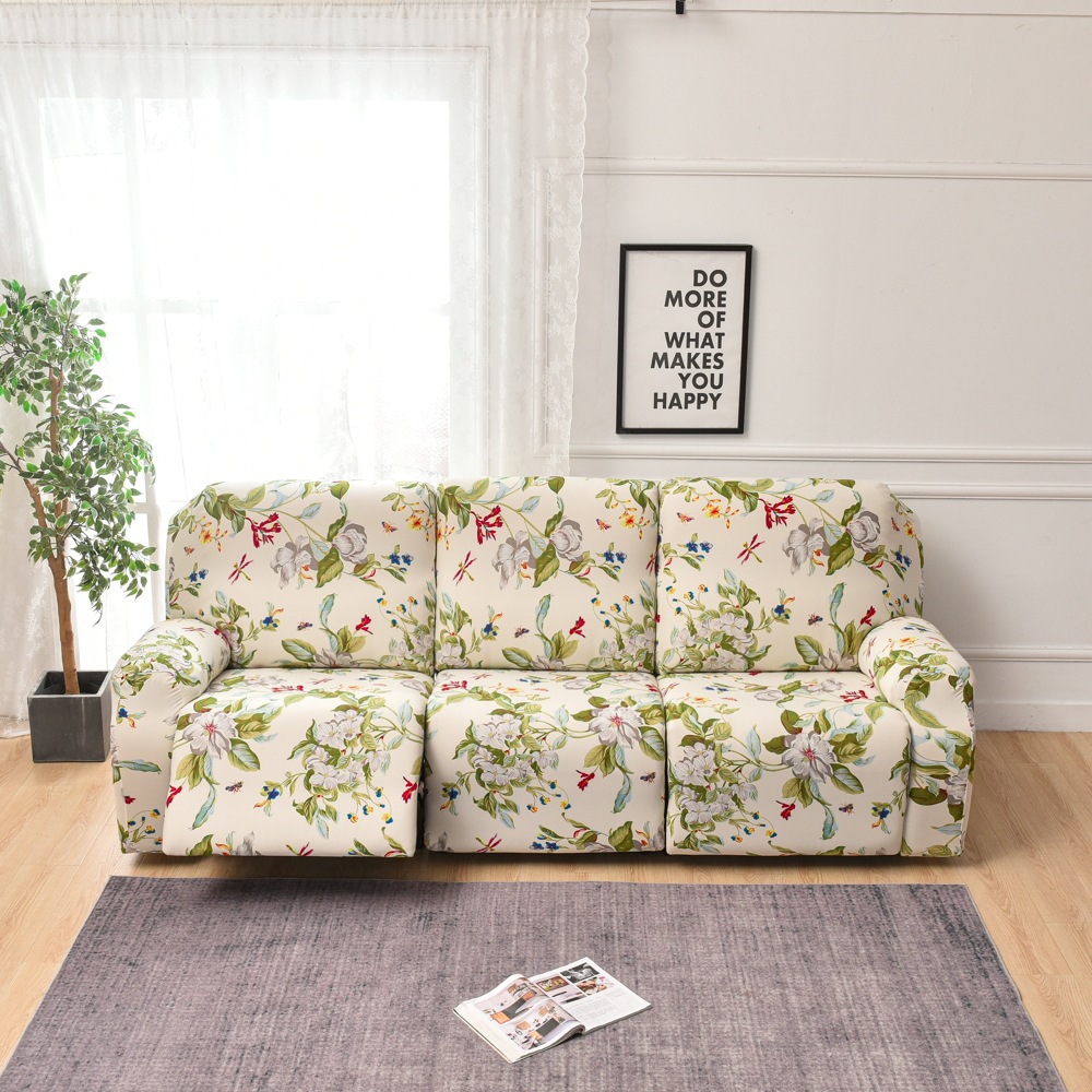 Functional three-person recliner cover cross-border stretch all-inclusive recliner cover rocking chair cover sofa cover protective cover thickened fabric