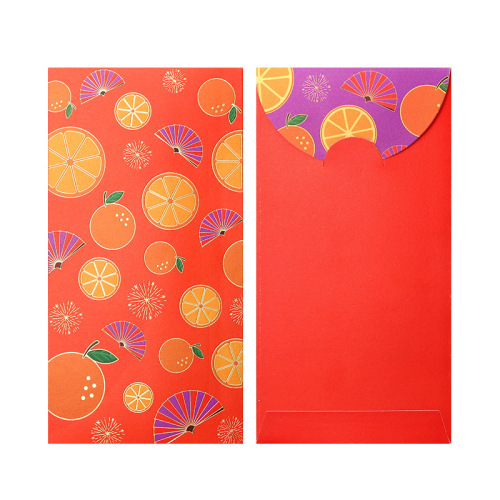 2024 Red Envelope Cartoon Cute Purple Pink Red Packet Wedding Mini Children Purple Red Envelope Order