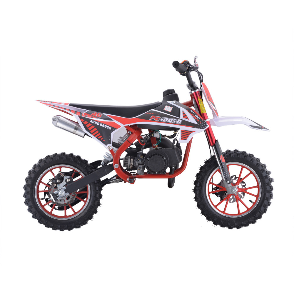 25 años de nueva motocicleta pequeña para niños 49CC mini motocicleta mini todoterreno mezcla de aceite gasolina para adultos image 6