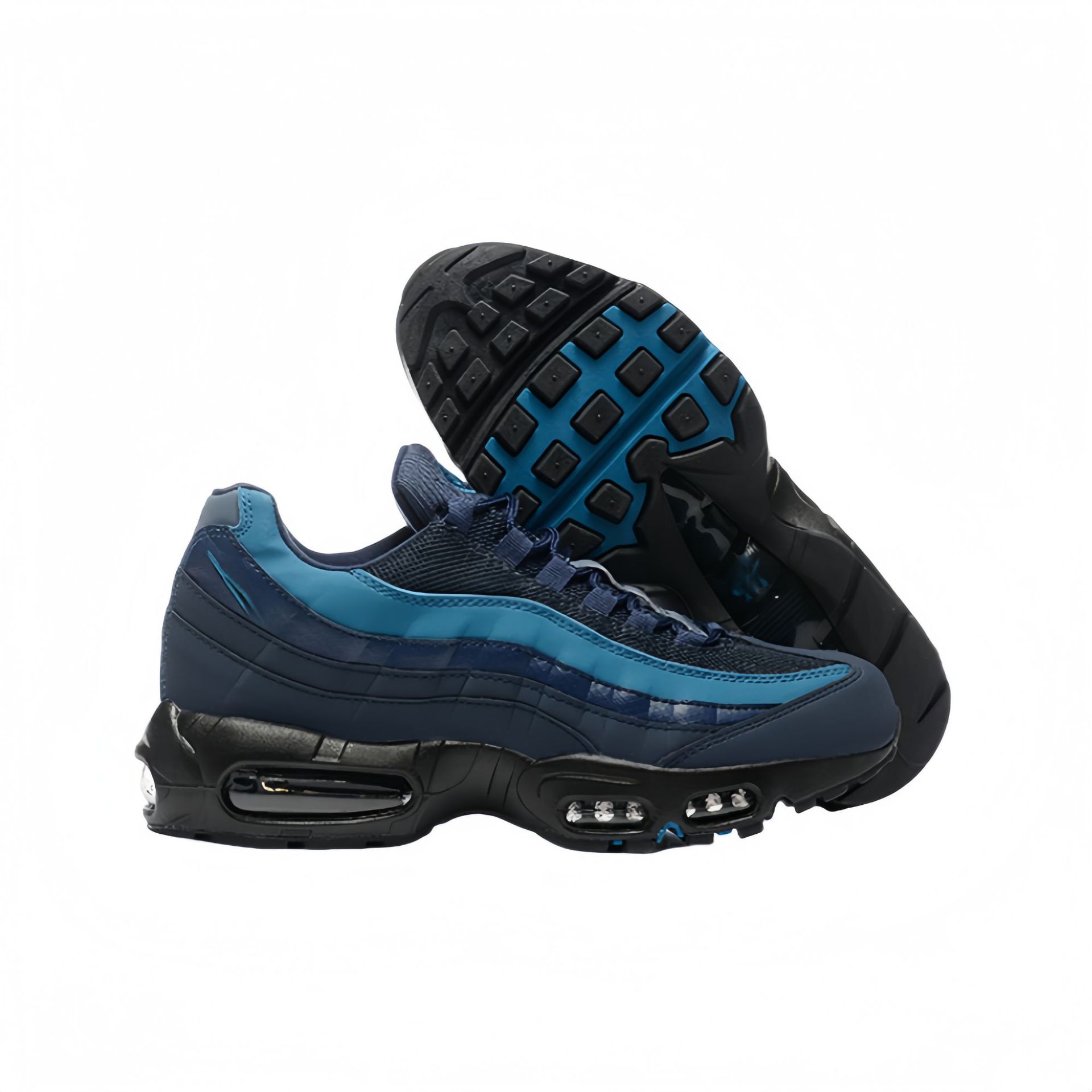 Max95 Fondo de gancho azul y negro 40 - 46