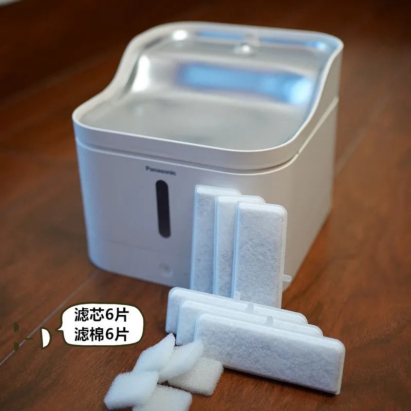 Длинный фильтрующий элемент Panasonic 6 шт. + 6 шт. фильтровальной ваты