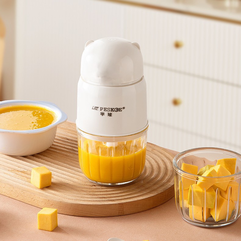 Hemisphere Food Auxiliary Machine Household Baby Baby Food Auxiliary Cooking Machine Multifunctional Electric Garlic Mud Machine Meat Mixer