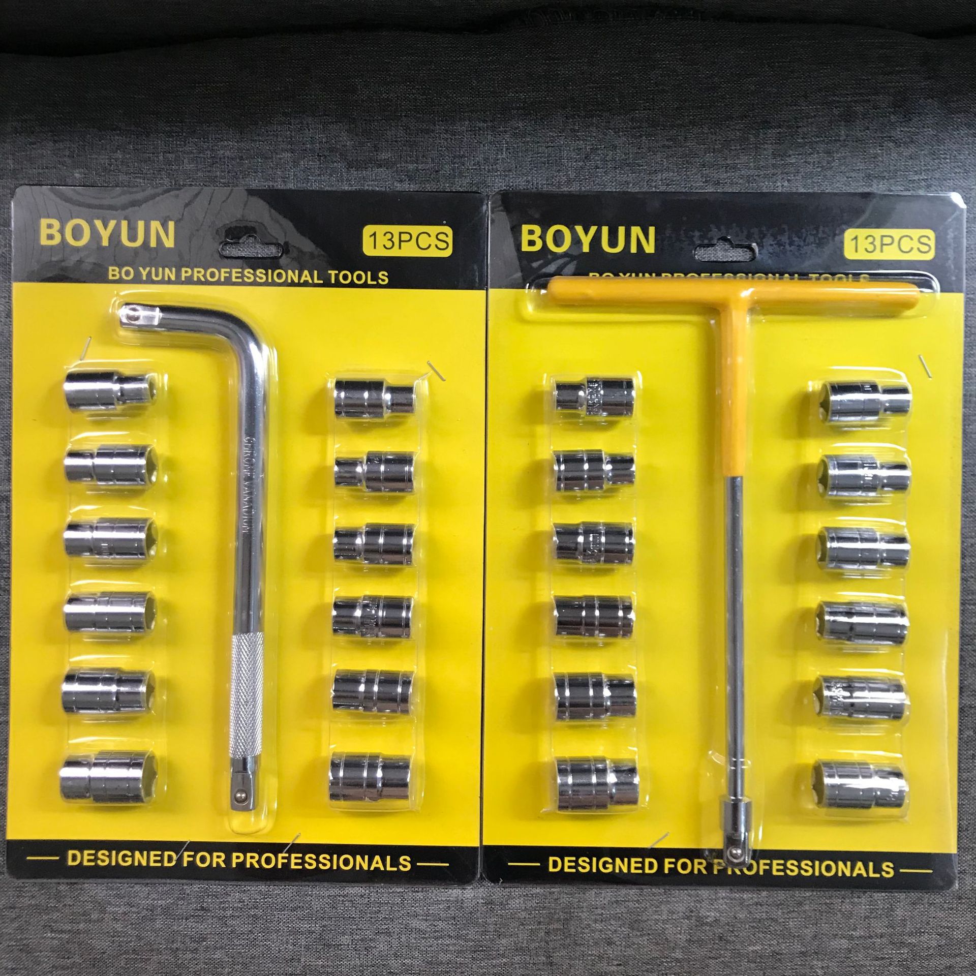 Fuente fabricante L-tipo manga 13 piezas T-tipo manga 13 piezas combinación traje de reparación de automóviles llave