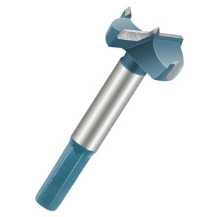 Hexagonal handle woodworking hole opener alloy blade hinge hinge Wood drilling bit upgrade non-slip hexagonal handle