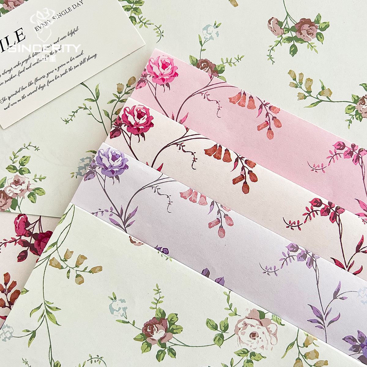 Los siete colores cordier flores rompecabezas engrosado material floral impresión de embalaje kraft ramo de flores papel de embalaje de flores