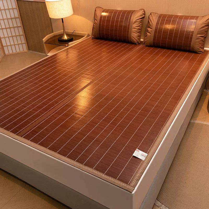 凉席竹席夏季草席家用2025新款学生宿舍单人双面可折叠冰丝竹席子