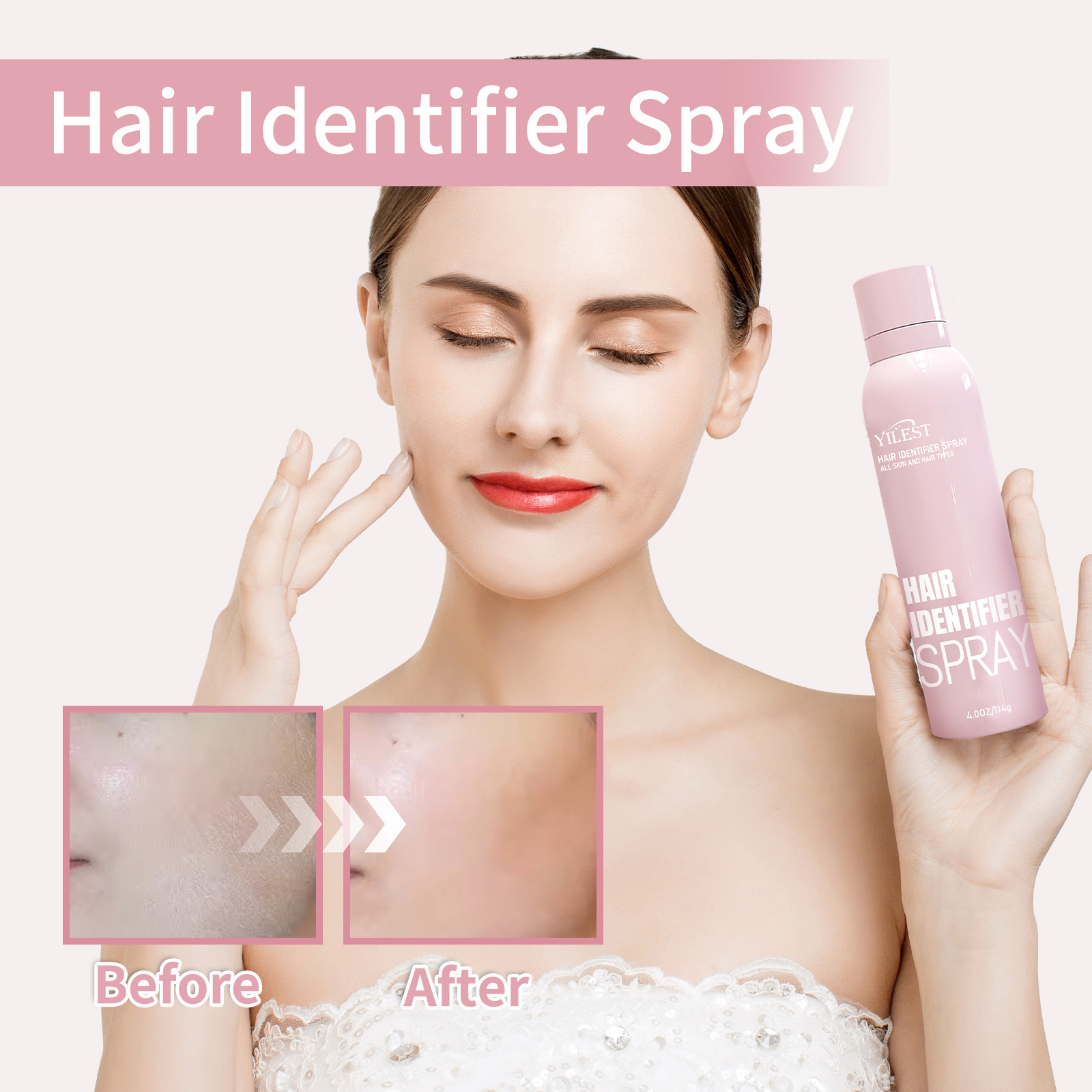 Spray cabello fijador 114g facial