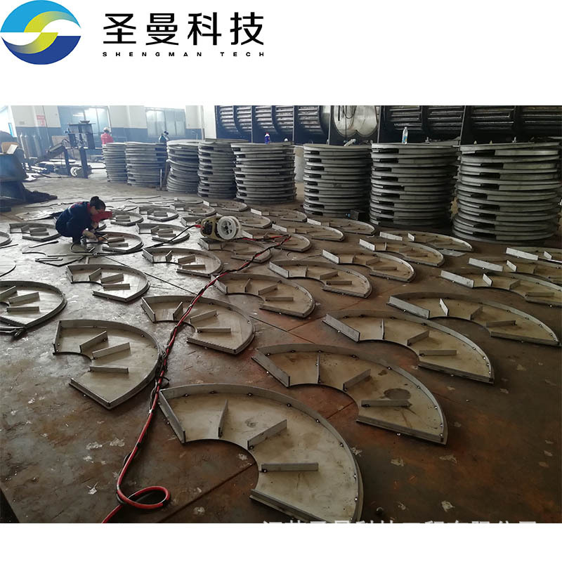 125吨污泥干化导热油桨叶式干燥机   双轴浆叶式冷却干化设备 圣