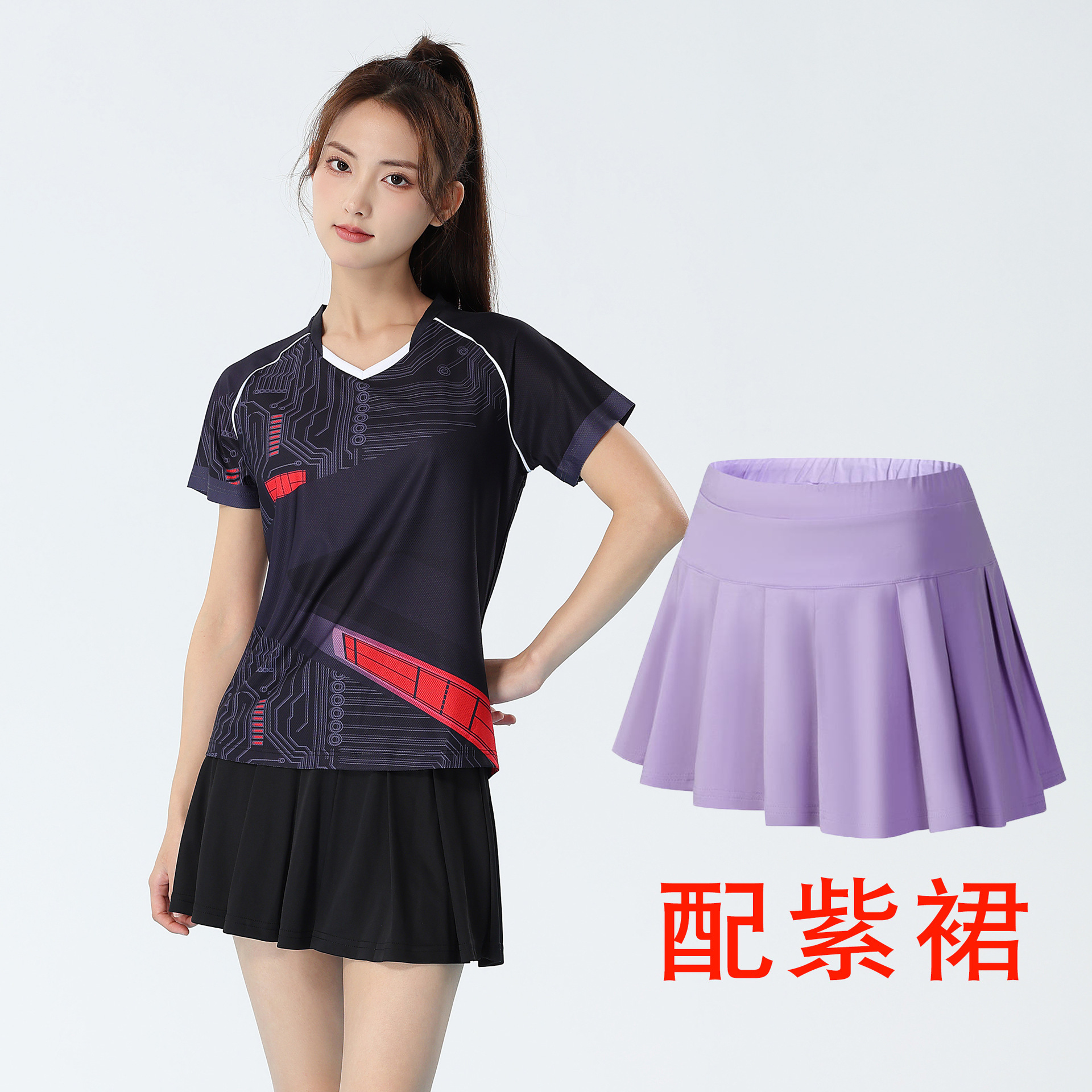 [Fábrica directa] nuevo bádminton para adultos, ropa de tenis de mesa transpirable, ropa de tenis personalizada