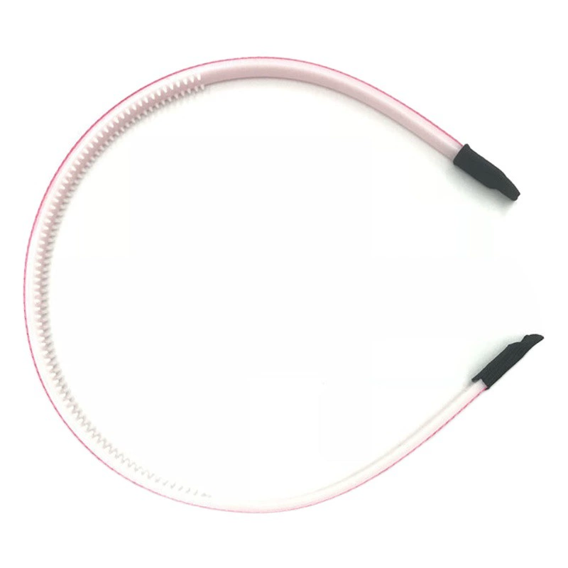 11 цветов корейский стиль минималистичный 1,0 см обруч для волос Полупанк с резьбой повязка на голову с черными головами DIY дикие аксессуары для волос для женщин