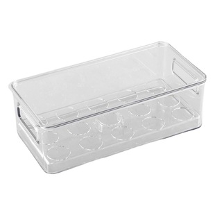 PET transparent egg box household plastic egg box stackable duck egg storage rack refrigerator egg storage grid