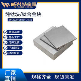 TA2/GR2源头厂家定制钛合金块 钛方块 锻压钛制品 锻造钛块