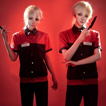 曼尼汉堡店cosplay服装布莱恩泰勒cos服BryanTyler员工服