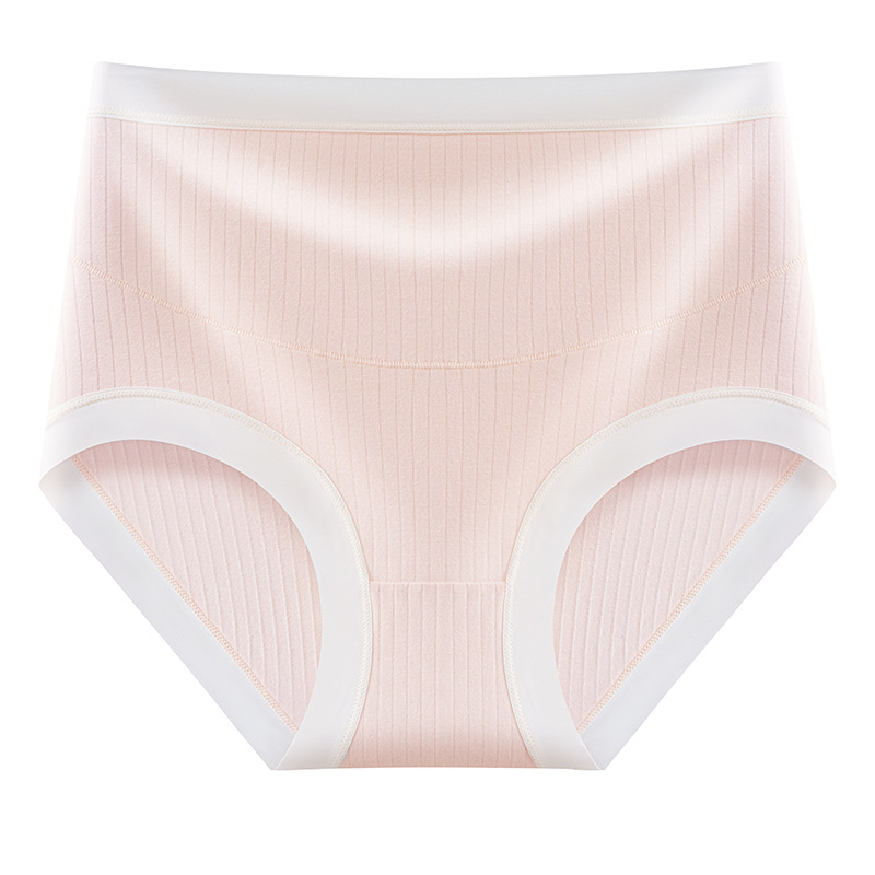 Ropa interior de mujer embarazada entrepierna antibacteriana de algodón de Mujer Pantalones cortos de embarazo temprano, medio y tardío postparto ropa interior de mujer sin costura de algodón de cintura alta