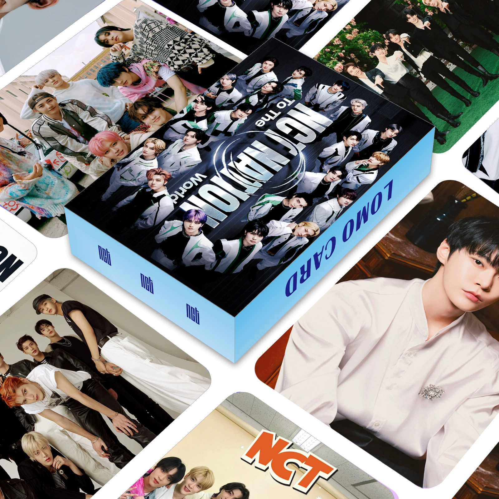 96шт Hanxing Combination NCT Surrounding Small Card Small Cartoal Type Xu Yinghao Sticker Lomo Card Set Star Card
