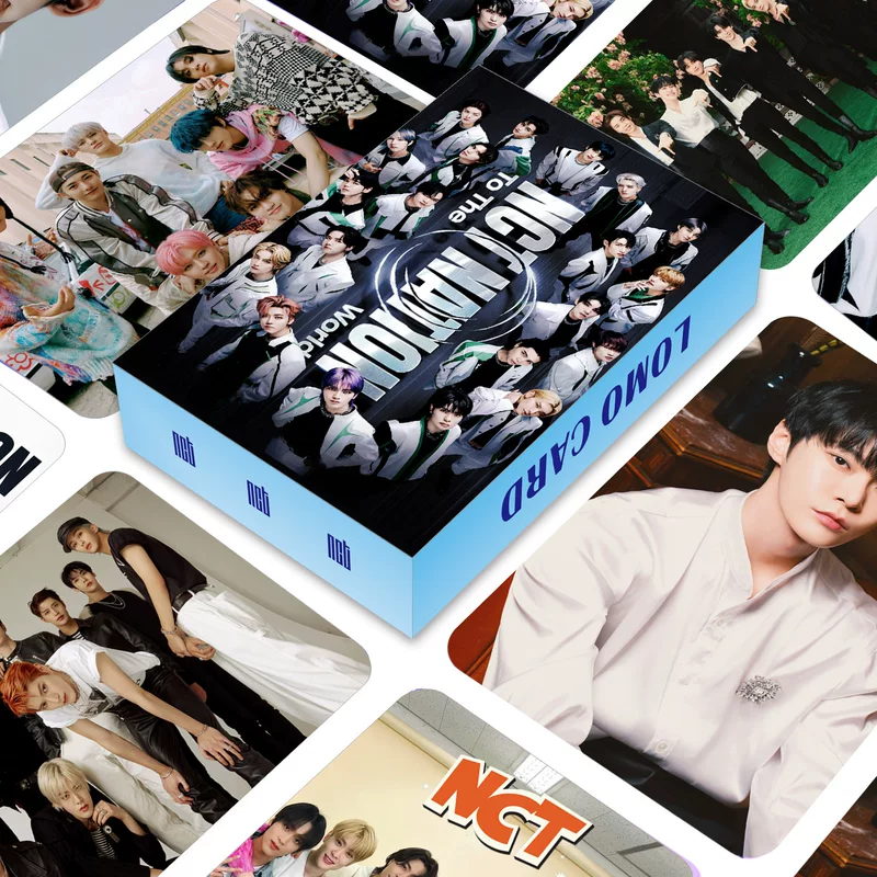 96шт Hanxing Combination NCT Surrounding Small Card Small Cartoal Type Xu Yinghao Sticker Lomo Card Set Star Card