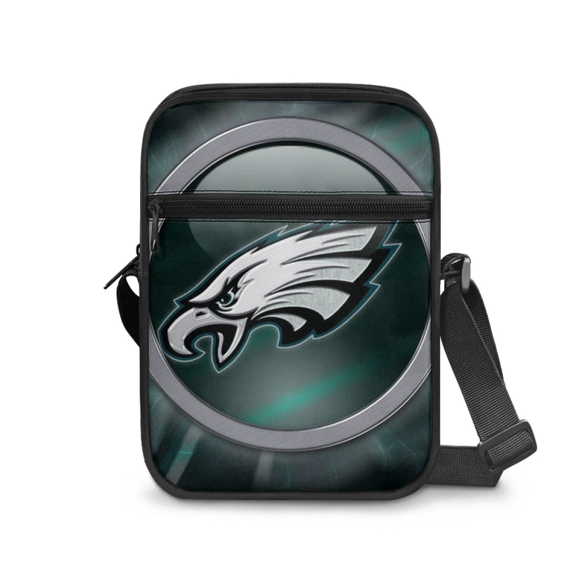 Фабричная распродажа Amazon мессенджер сумка с temática NFL Jacksonville Jaguars из полиэстеровой ткани