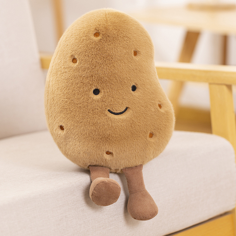 Jellyc transfronterizo simulación de muñecas de frutas y verduras juguetes de peluche divertidos muñecas adorables adornos comercio exterior al por mayor