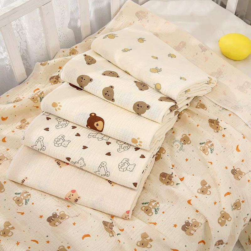 Детское хлопковое спальное место для новорожденных, лет towel