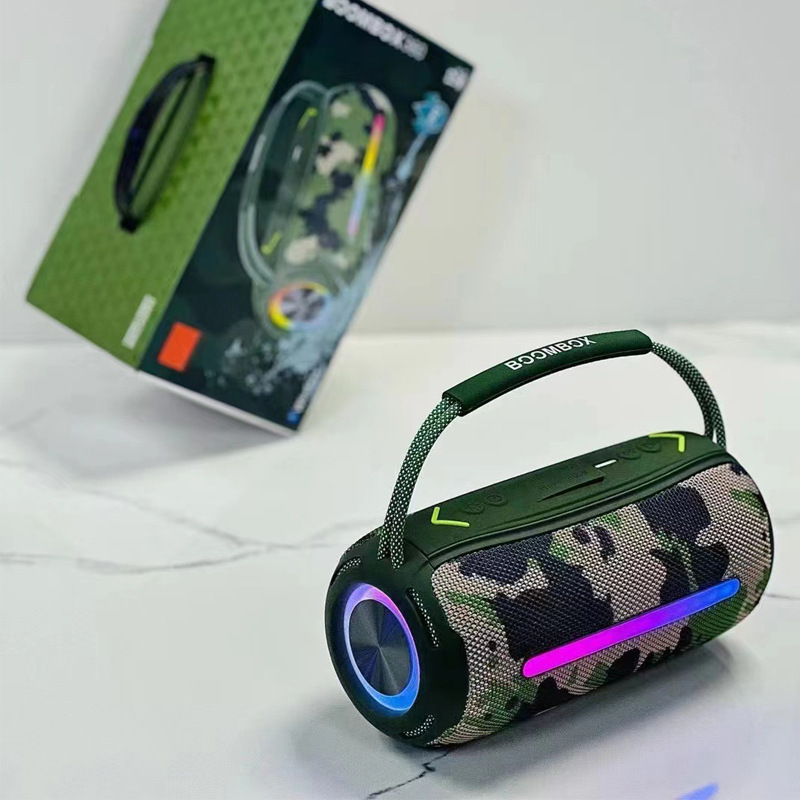 国境を越えて人気の高いBluetoothスピーカー、ポータブル屋外用ハンドヘルドデスクトップスピーカー、車載用重低音ステレオ|undefined