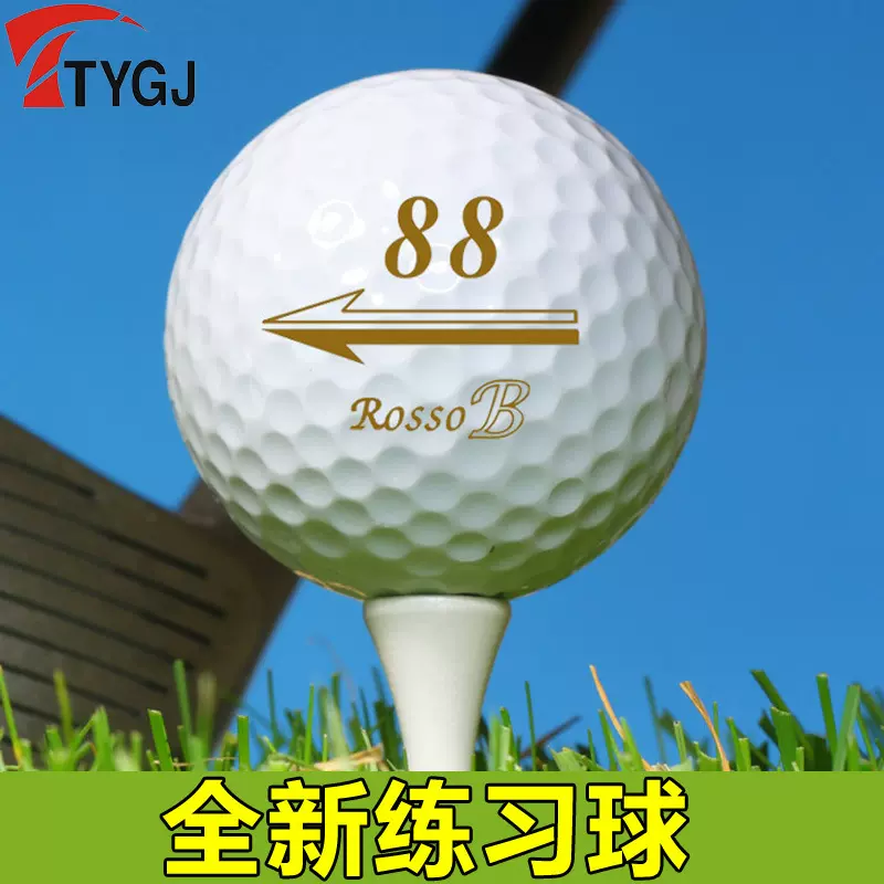 TTYGJ高尔夫球高尔夫双层球二层球golf空白球练习球高弹力