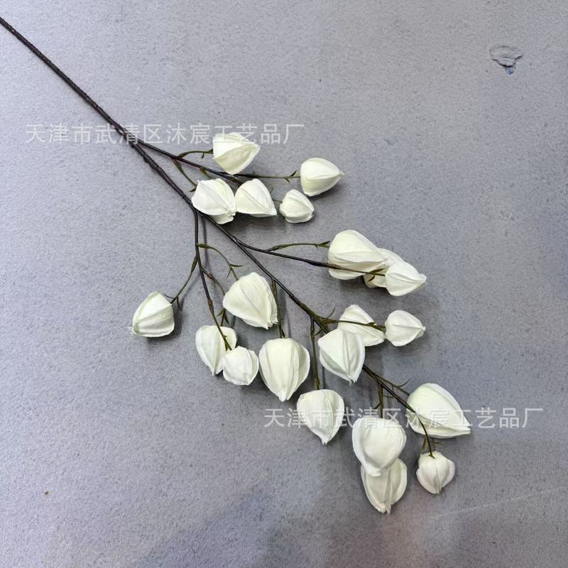 仿真灯笼果婚庆布景插花软装花泡沫木棉果艺商场陈列装饰拍摄道具|undefined