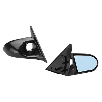 Cross-Border Suitable for 1992-1995 Honda Civic Eg Rearview Mirror 2-Door Decorative Modification Parts Bright Black Reversing Mirror (Rearview mirror/rearview mirror) - 1992-1996-civic-2-door-gloss-black