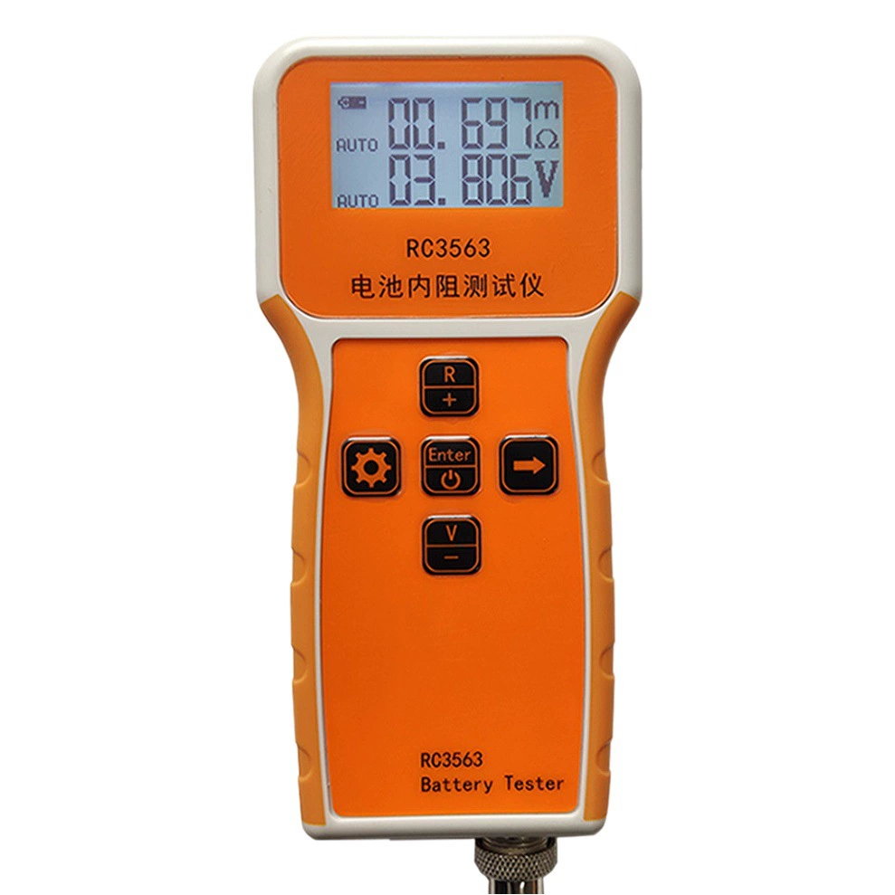 Новая версия 16.8 RC3563: измеритель внутреннего сопротивления и напряжения для тройных литий-железо-фосфатных аккумуляторов 18650