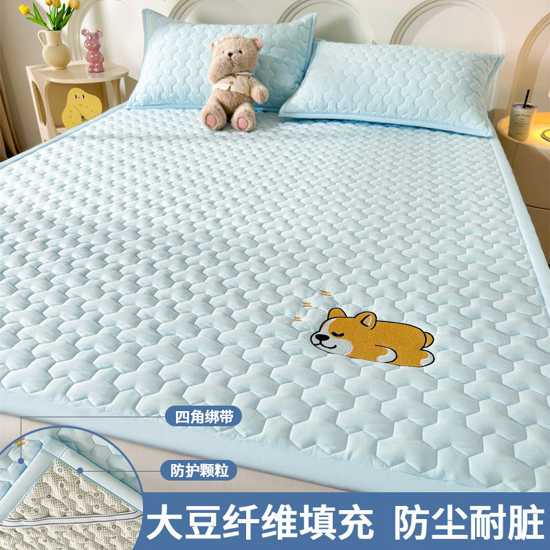 2025 nuevo conjunto de tres piezas de cubierta de cama de tatami de clase A para madres y bebés