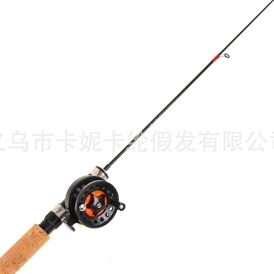KANEKALON [Juego de caña de pescar en hielo retráctil ultracorto] Caña de pescar Pesca de invierno Comercio exterior transfronterizo
