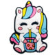 Cartoon Unicorn Shoes Flower Hole Shoes Garden Shoes Shoe Buckle Diy Pink Girl Upper Decoration PVC Soft Glue Cross Border