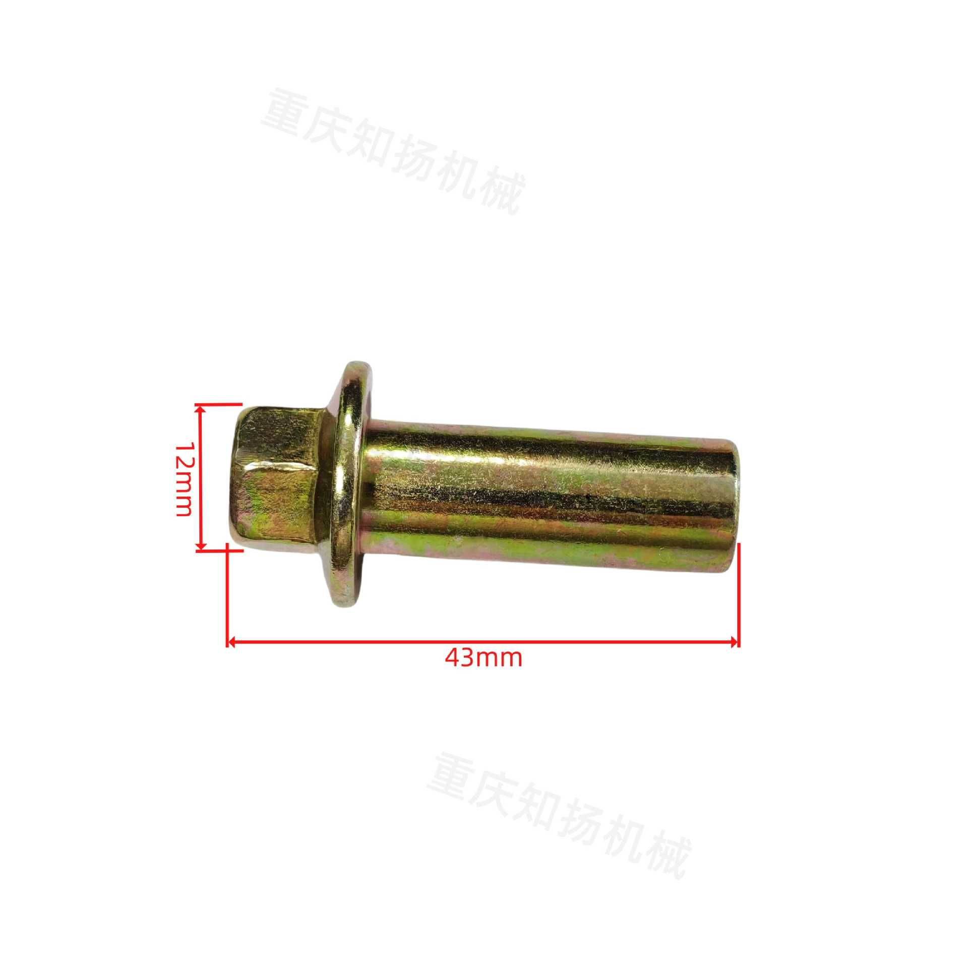 Motorcycle Engine Parts Zongshen Cg200 Steel Column Bolts and Nuts Cg125/Cg150 Cylinder Column Nut Kit