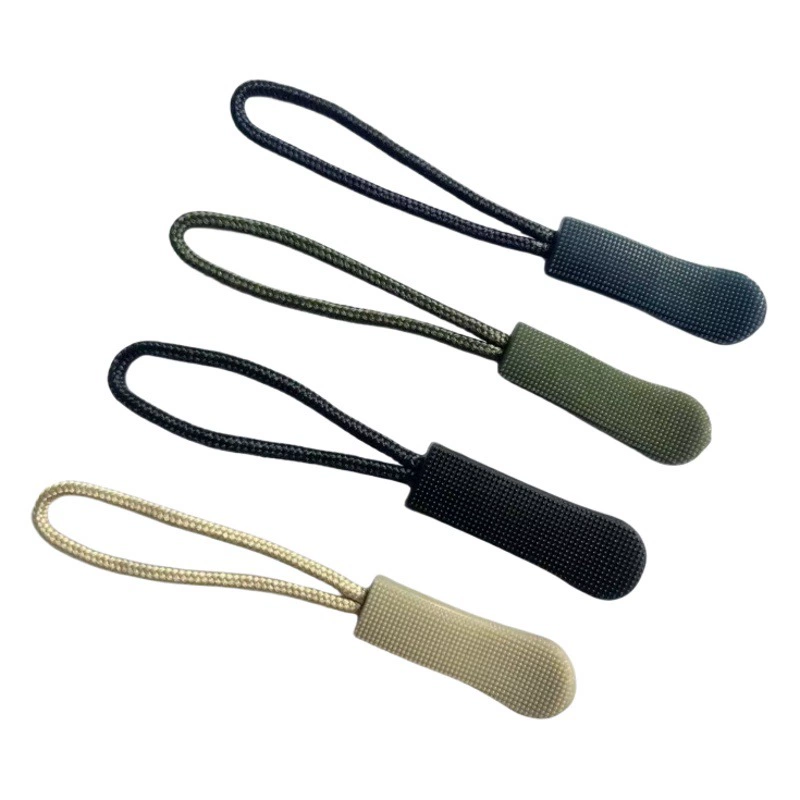 Спот литья на молнии головка веревки гусеницы шнуровка для одежды сумки шнуровка шнур хвост пластиковая молния шнур оптом