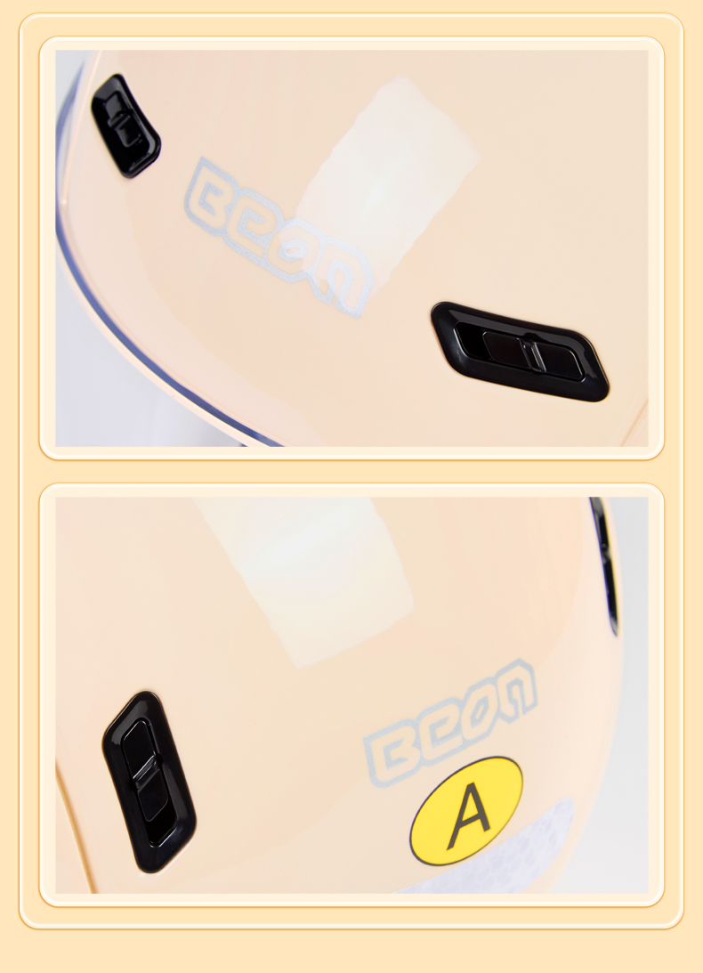BEON helmet female electric car motorcycle half helmet male winter four seasons general new national standard 3C certification locomotive safety