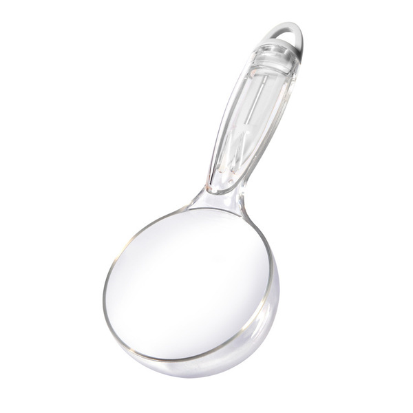 ๑New pet food transparent spoon supplies with scale for feeding cats…