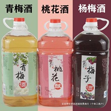 桑葚酒桃花酿5斤桶装青梅子酒自酿荔枝四川特产女士低度荔枝果酒